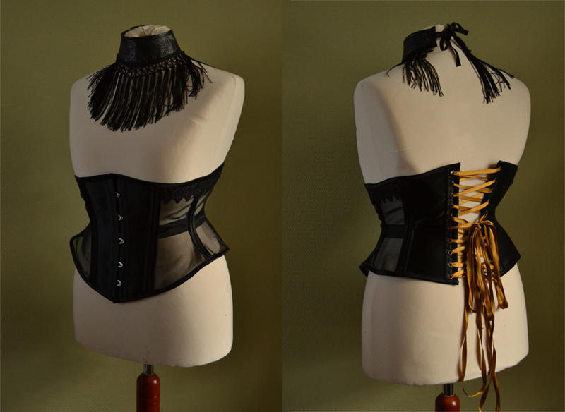Sheer corsetry — Skeletons in the Closet Couture and Corsetry